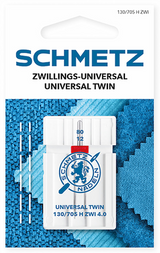Agulha SCHMETZ Dupla Universal 4,0 nº80/12