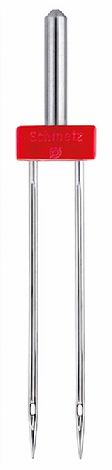 Agulha SCHMETZ Dupla Universal 4,0 nº80/12