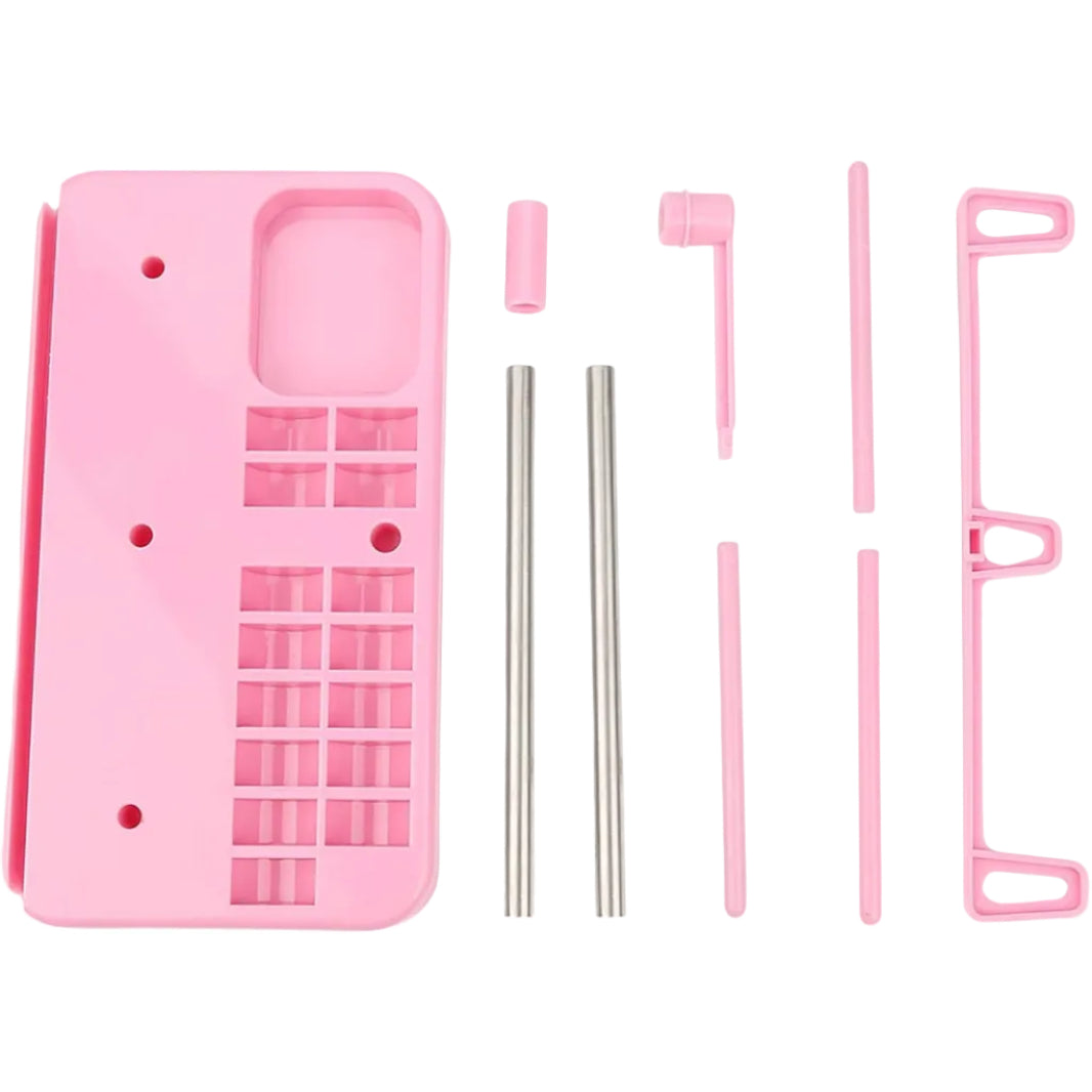 Suporte Porta-Cones Triplo Rosa (Ref. TS301)