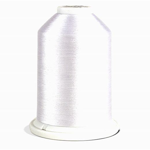 Rayon Thread No. 40 RHEINGOLD 5000m Super White #4001