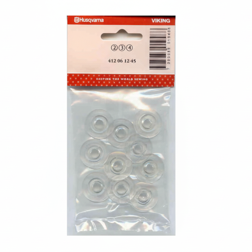 Pack de 10 Canelas de Plástico para Husqvarna Viking (Grupos 2, 3 e 4)