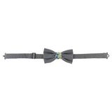 Velvet bow tie kit | Grey
