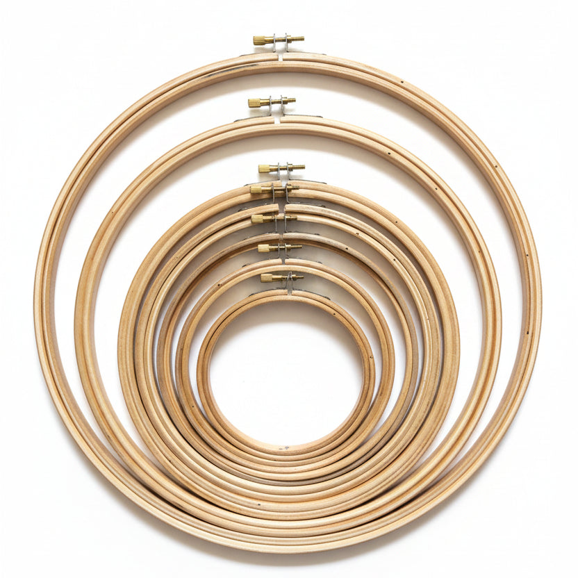 Wooden Embroidery Hoop 25 CM
