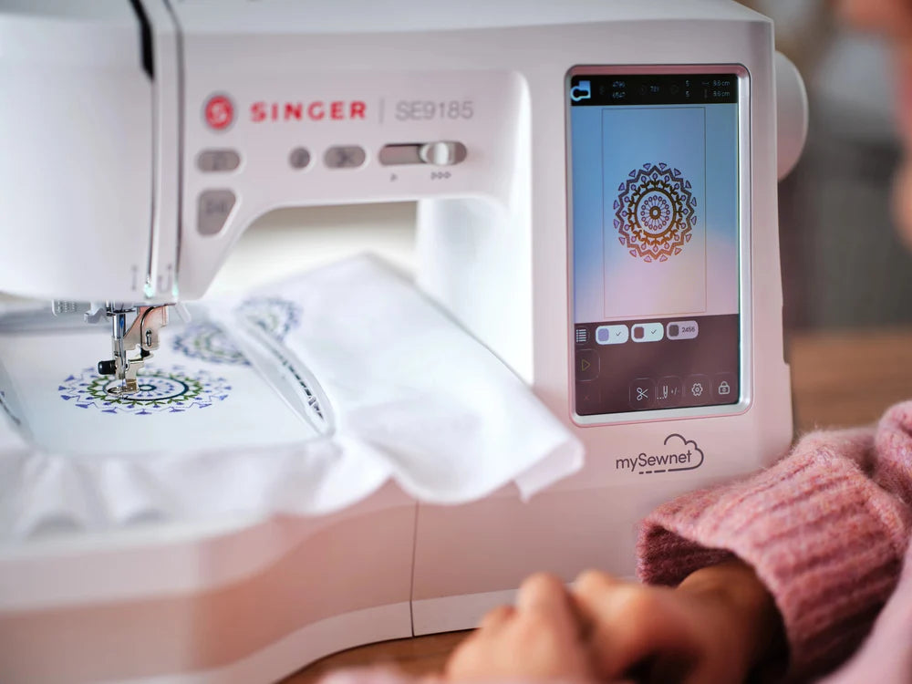 Máquina de Bordar SINGER SE9185 WI-FI