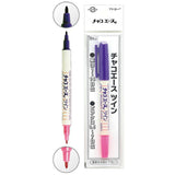 Marcador Twin Desaparece 1-14 Dias Rosa/Violeta