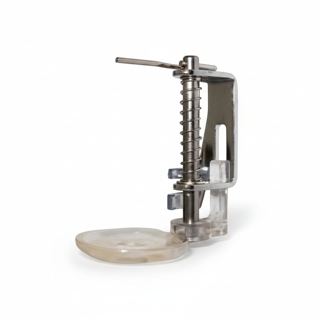 Calcador de Cerzir e Acolchoar Grande em Acrílico (Ref. FMFN1)