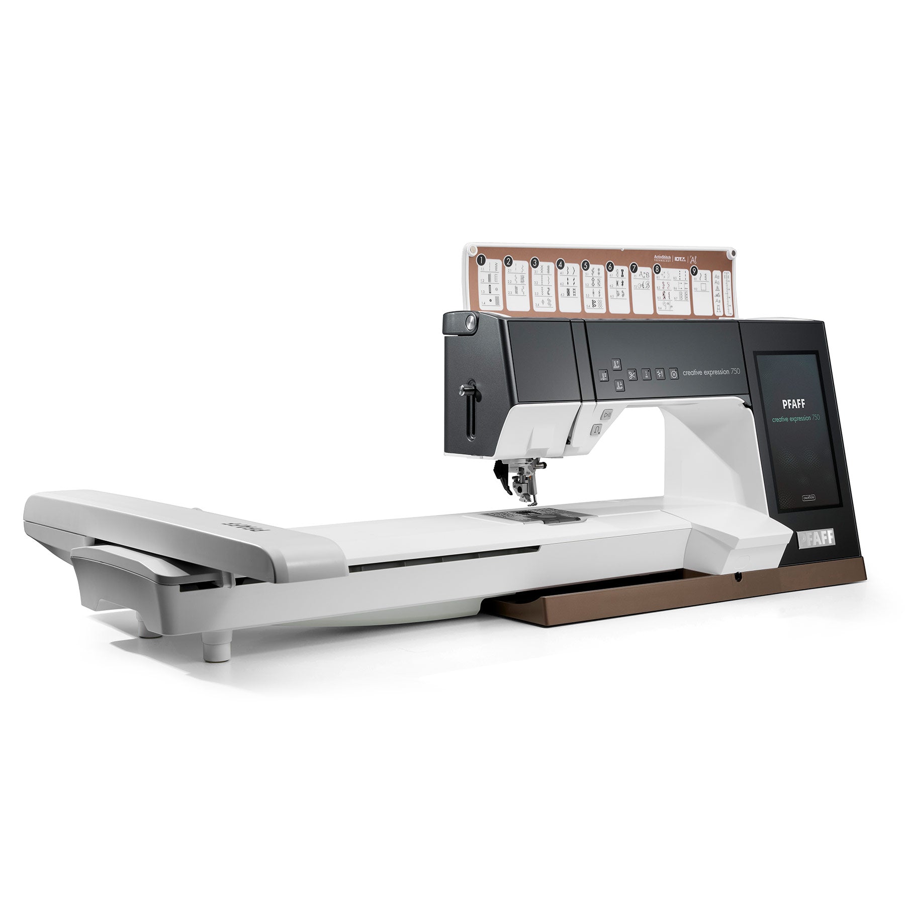 Máquina de Costura e Bordar PFAFF® creative expression™ 750