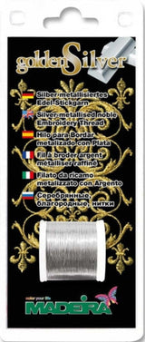 Fio Goldensilver MADEIRA 100m #Prateado