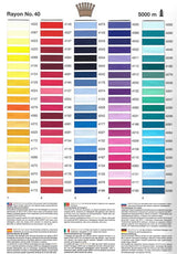 Fio Rayon nº40 RHEINGOLD 5000m #4388