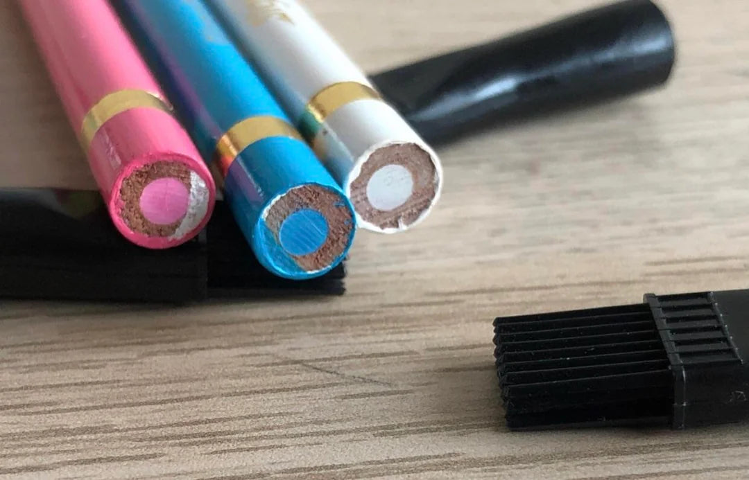 Lápis Giz de Alfaiate com Escova Signet® (Schneider-Kreide) - Branco