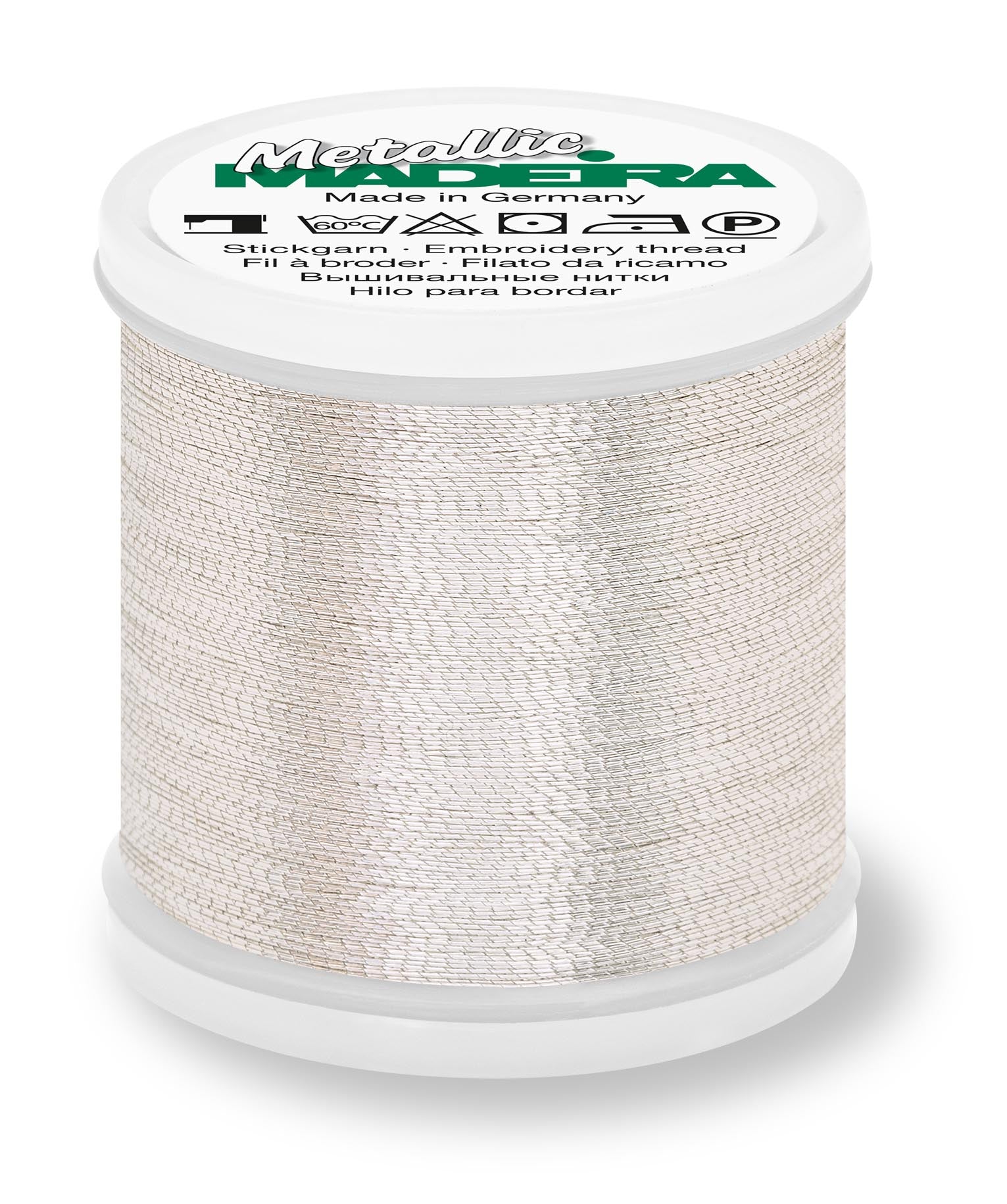 Metallic Thread nº40 MADEIRA 200m #Silver