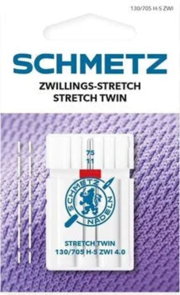Agulha SCHMETZ Dupla Stretch 4,0 nº75/11