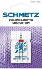 Agulha SCHMETZ Dupla Stretch 4,0 nº75/11