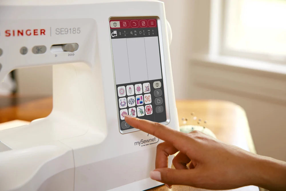 Máquina de Bordar SINGER SE9185 WI-FI