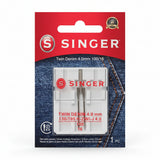 Agulha Singer Jeans Dupla 4,0 100 (Ref. 250058702)