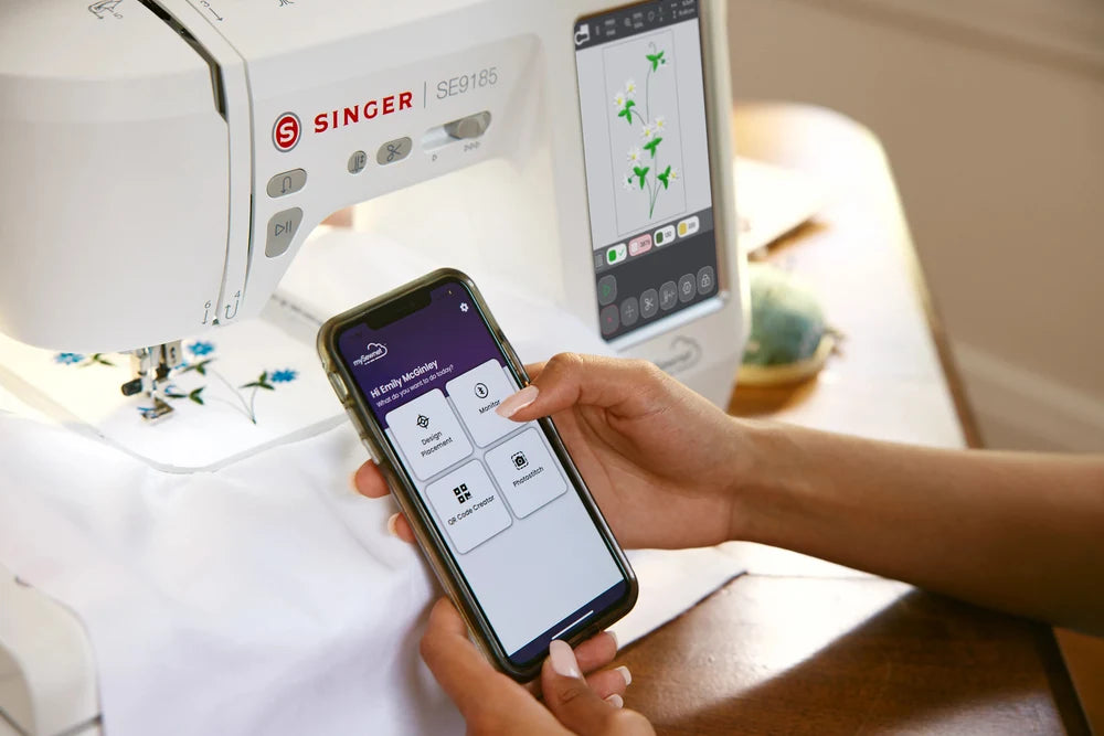 Máquina de Bordar SINGER SE9185 WI-FI
